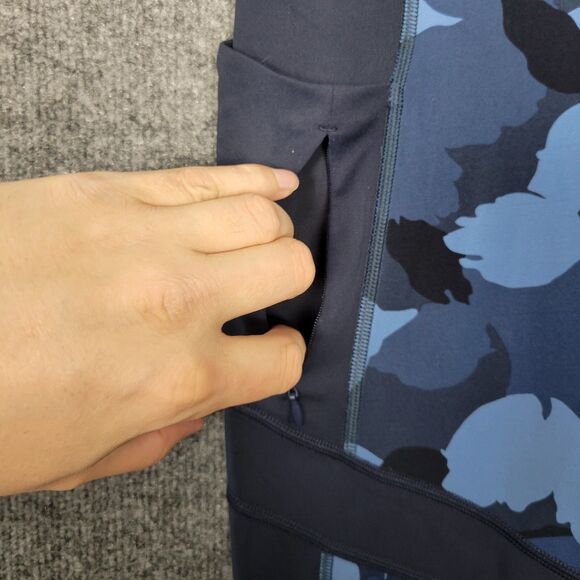 ATHLETA Blue 375583 All In Camo 7/8 Tight Leggings SIZE SMALL - Picture 5 of 14